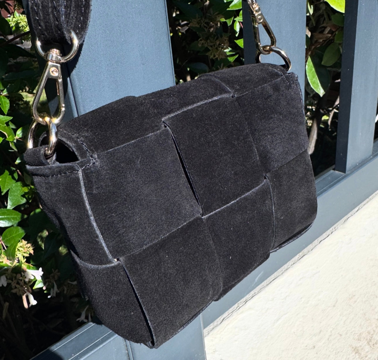 SAC Mini CUIR DAIM SIYA Noir