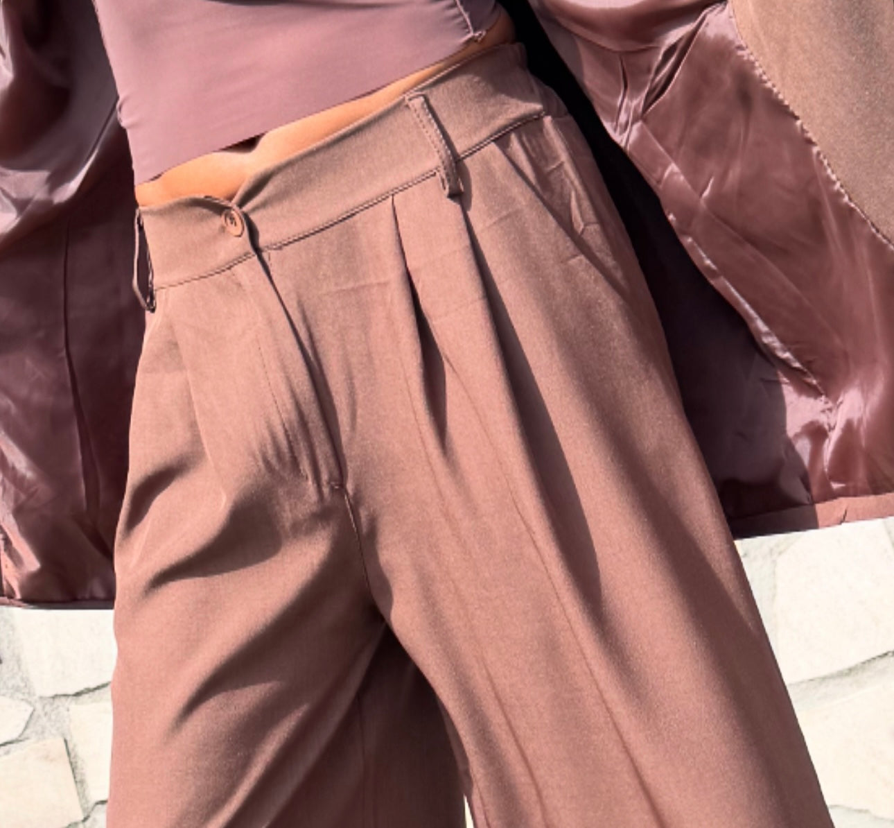 Tailleur LUANA Chocolat