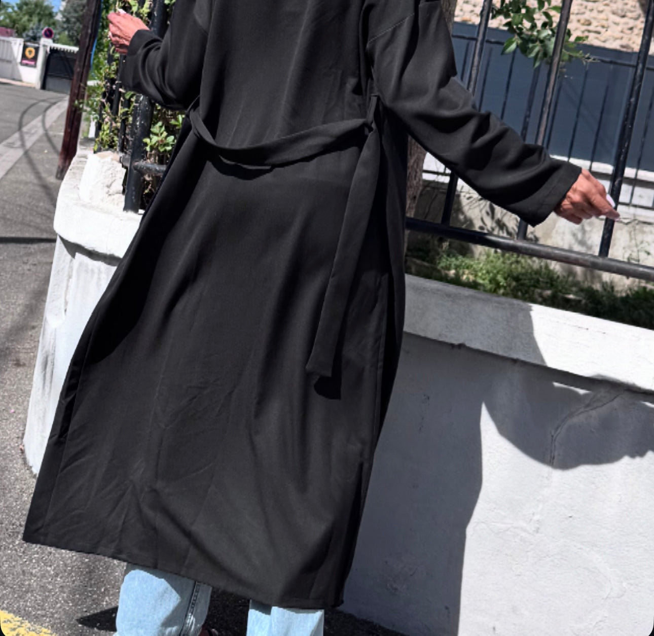 Trench long TYANA Noir
