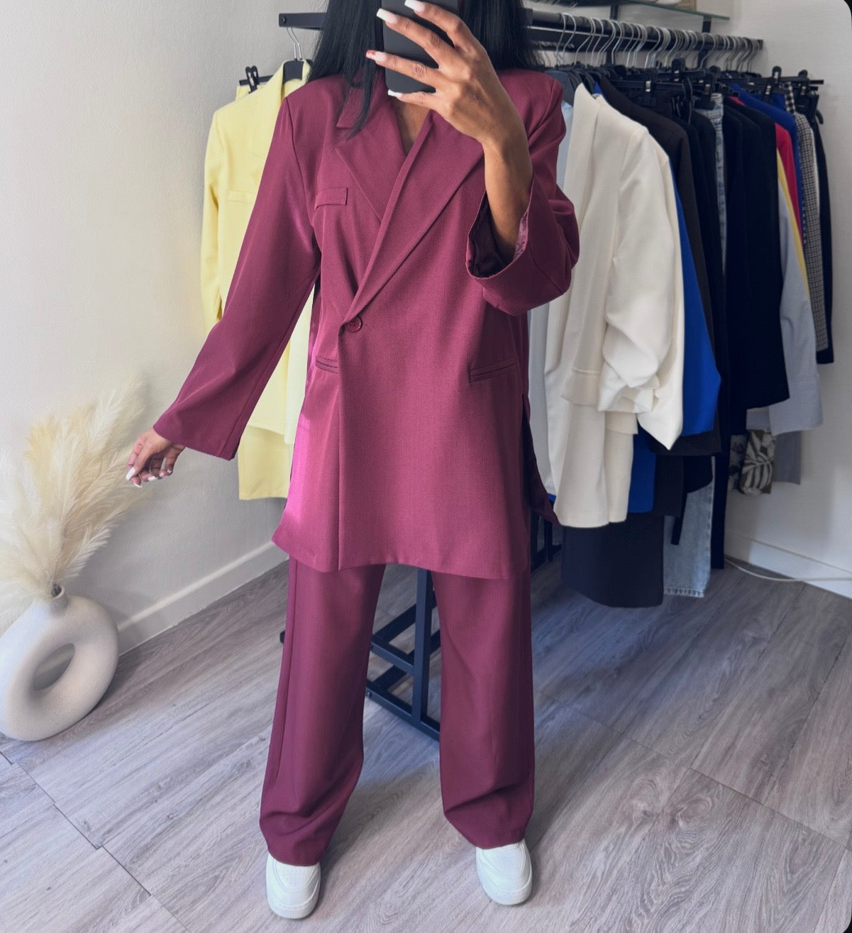 Tailleur LOUBA BORDEAUX