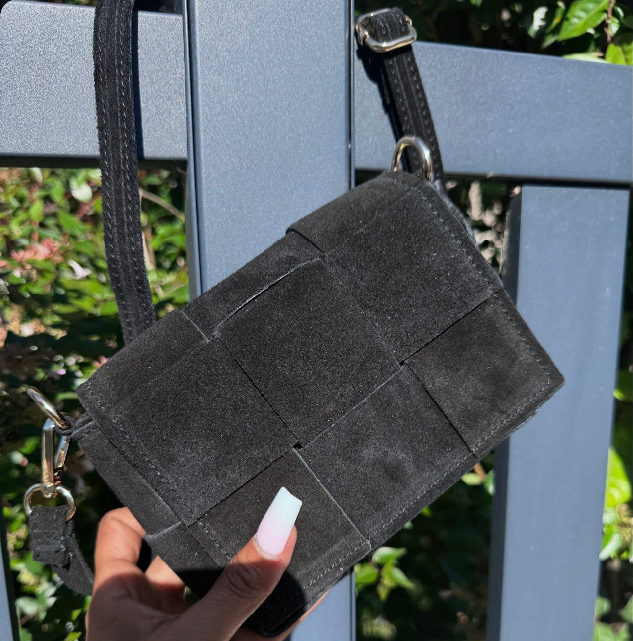 SAC Mini CUIR DAIM SIYA Noir