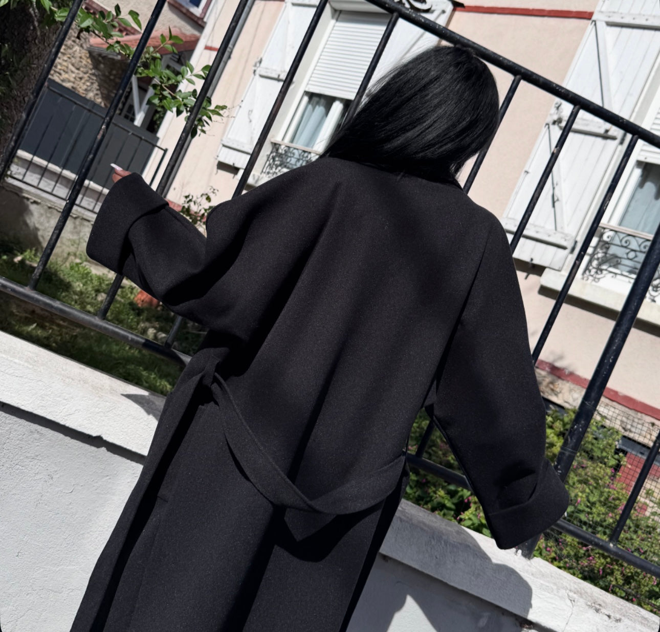 Manteau Oversize LIZA Noir