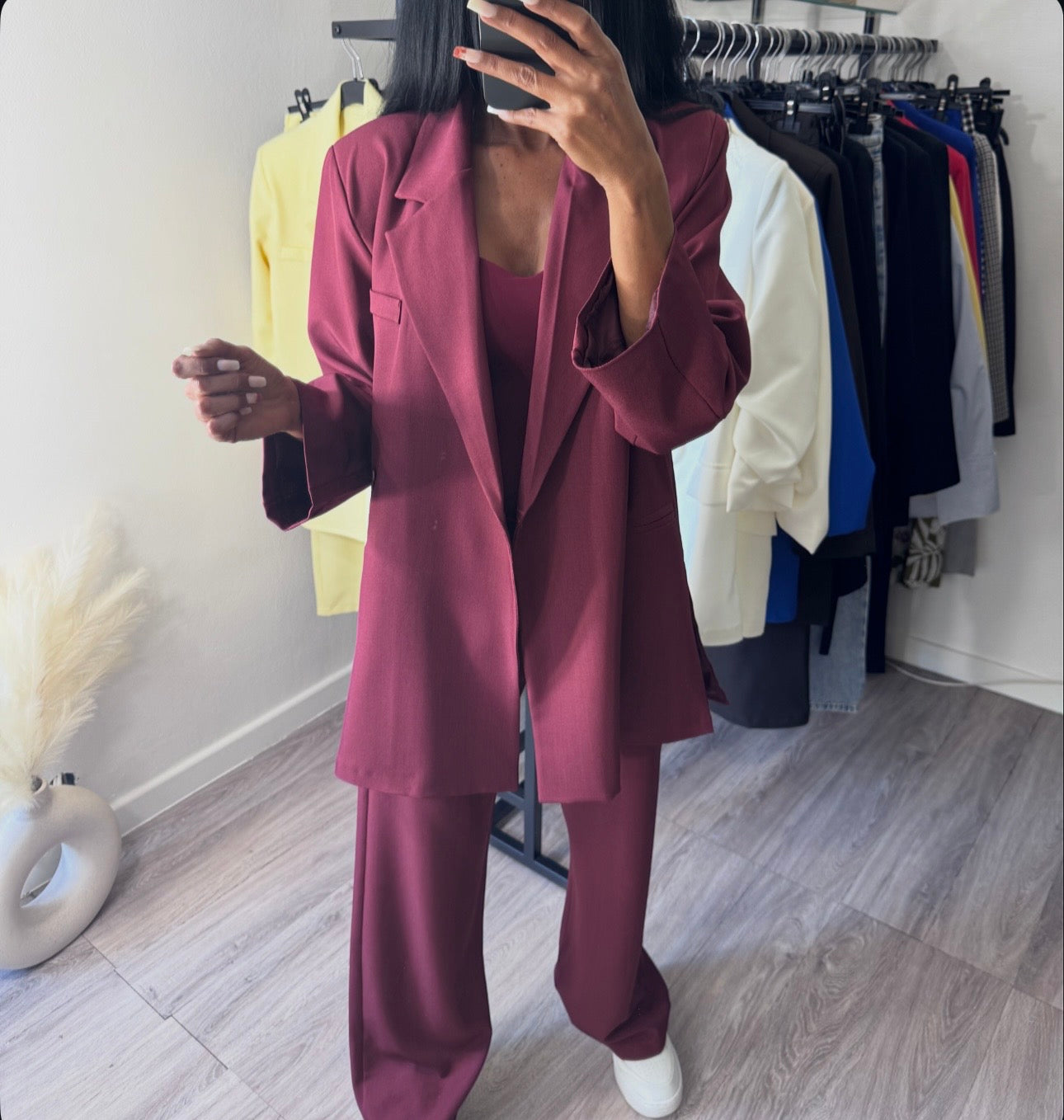 Tailleur LOUBA BORDEAUX