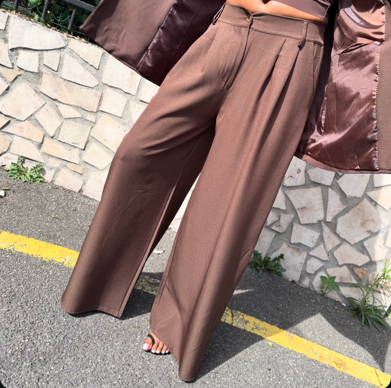 Tailleur LUANA Chocolat
