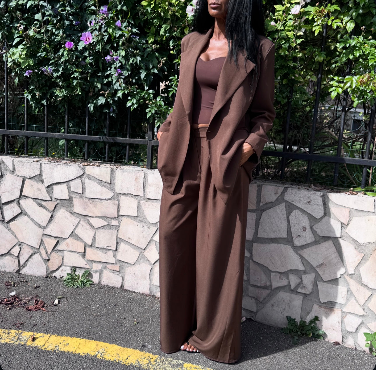 Tailleur LUANA Chocolat