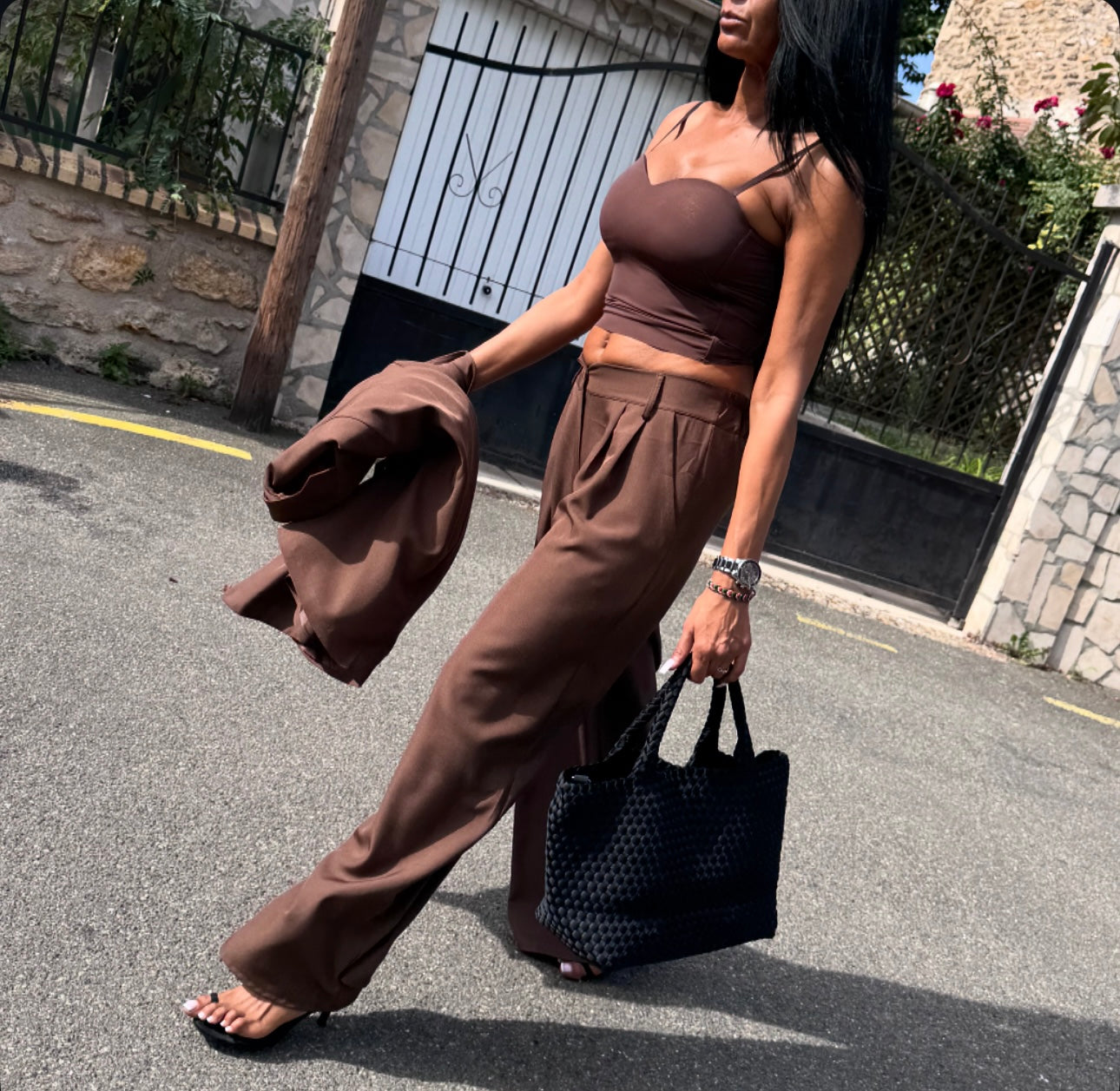 Top Push Up YAZIA Noir, Chocolat, Beige, Bordeaux