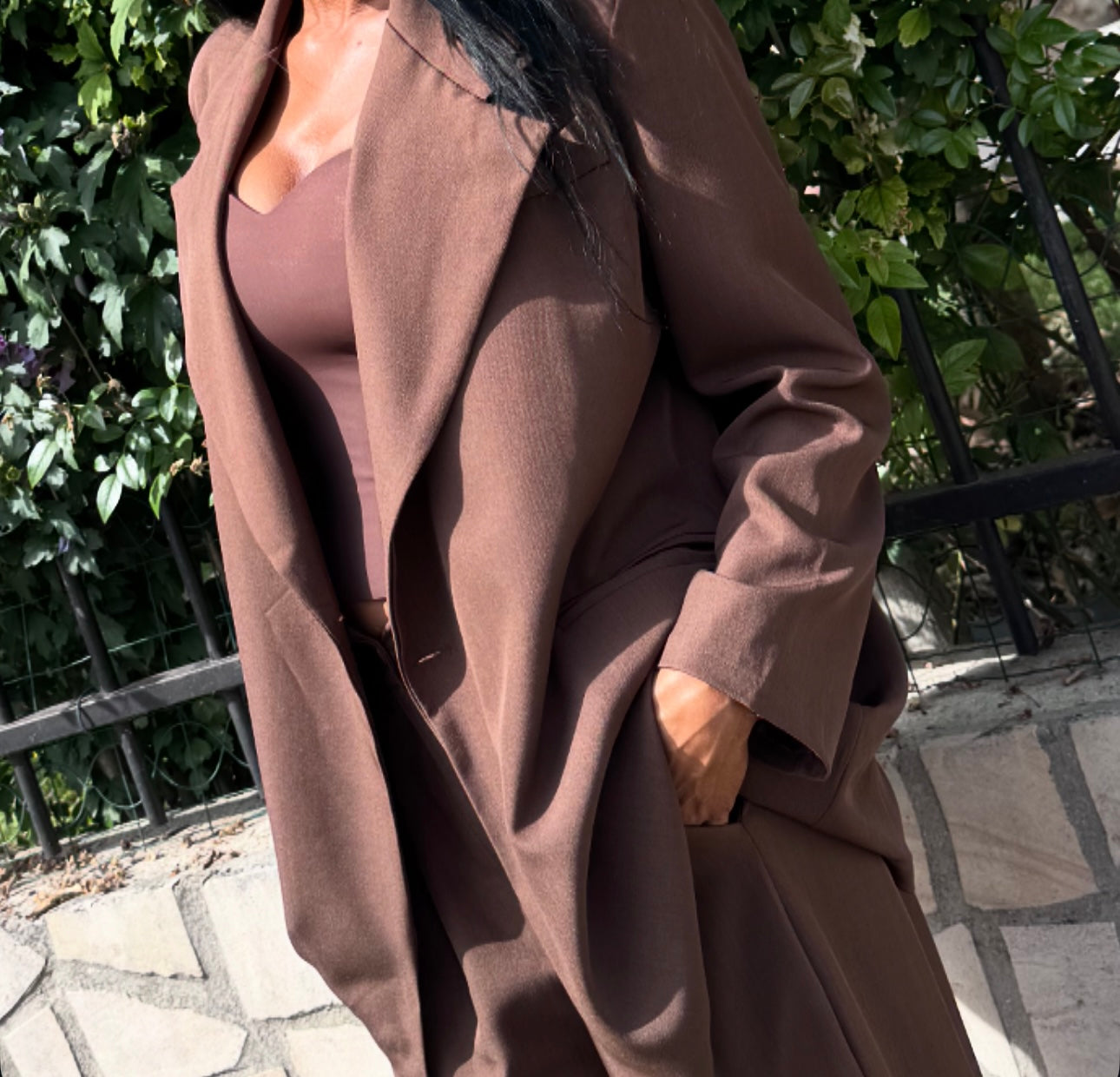Tailleur LUANA Chocolat