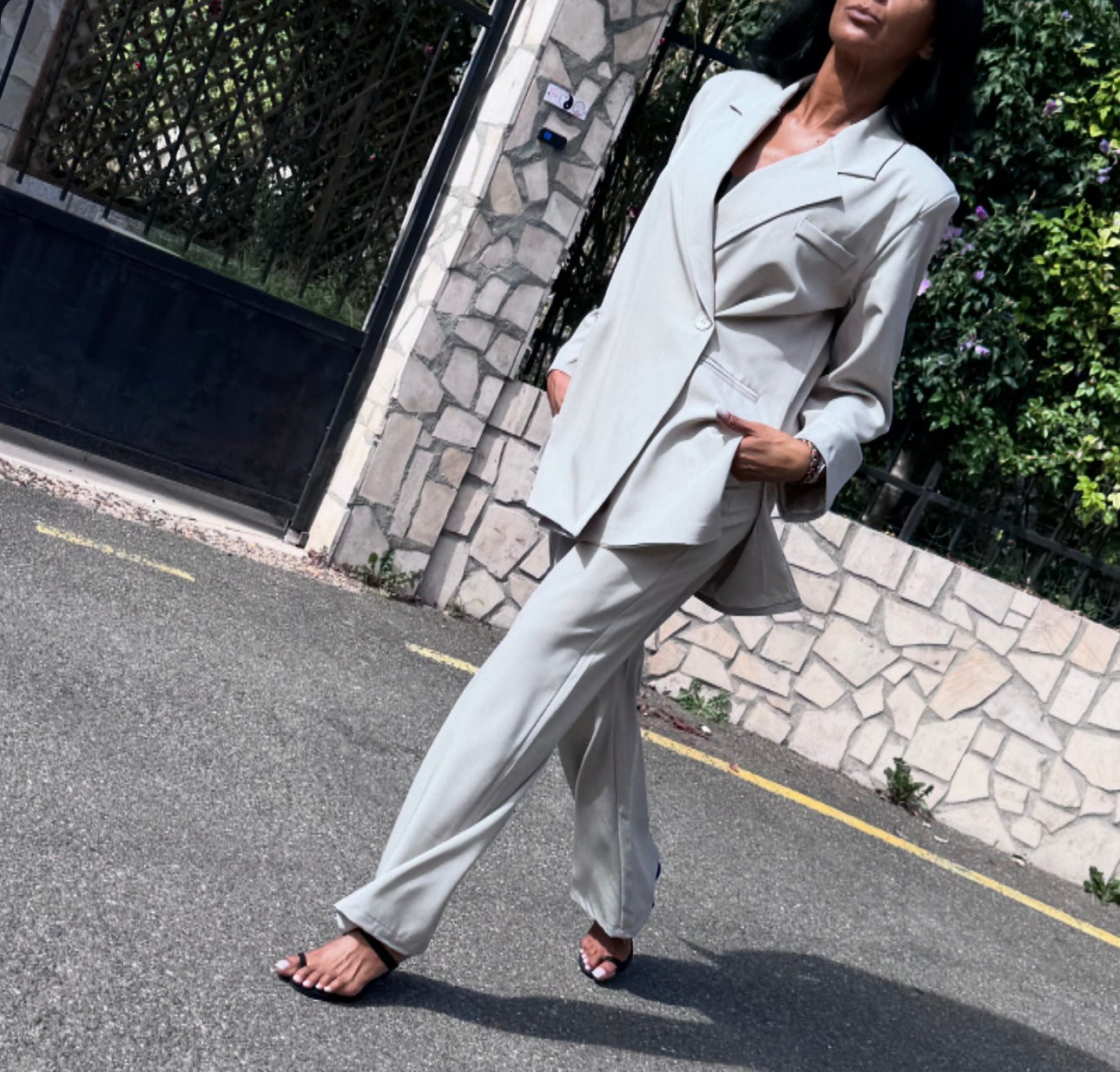Tailleur LOUBA Gris
