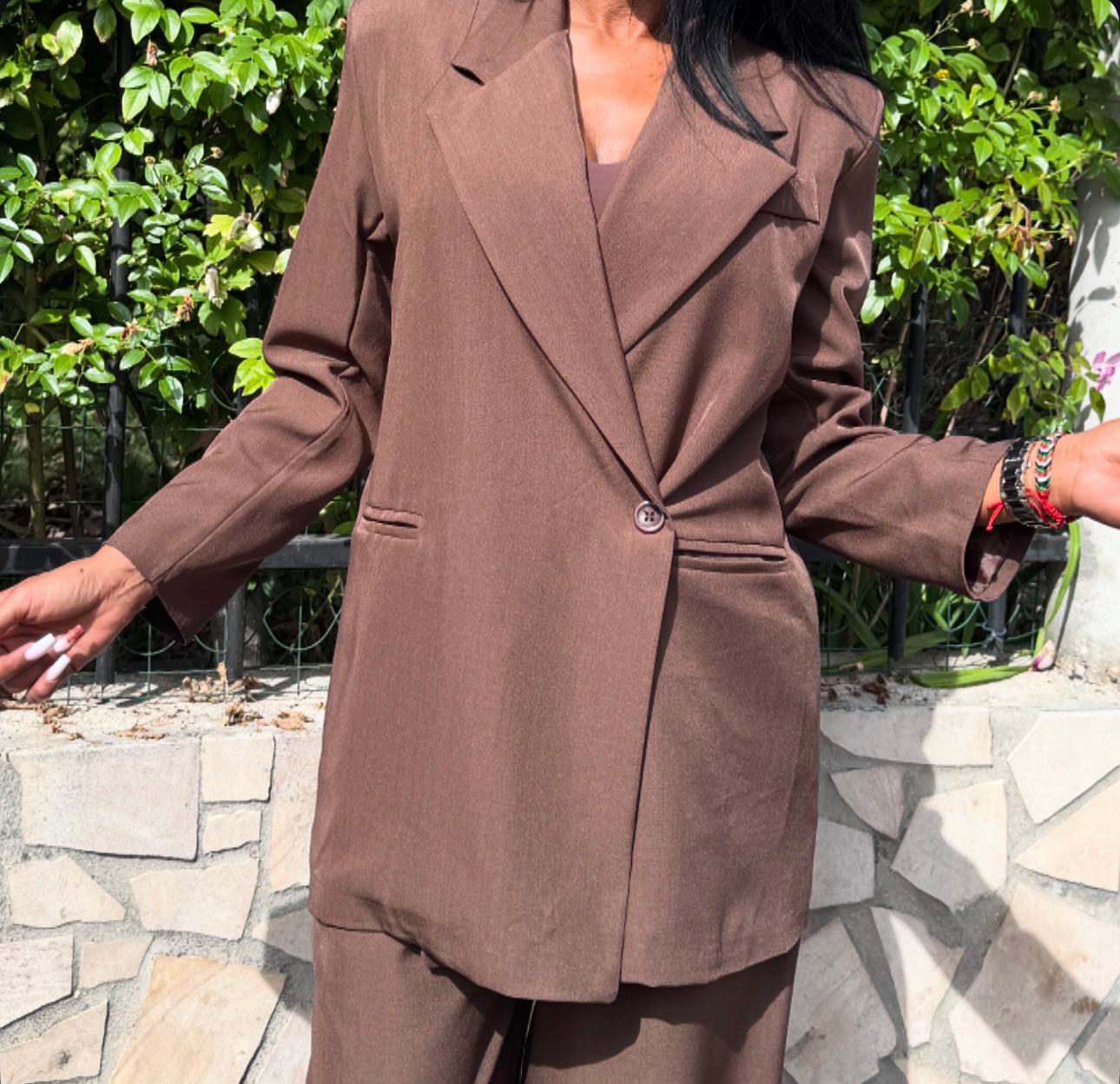 Tailleur LUANA Chocolat