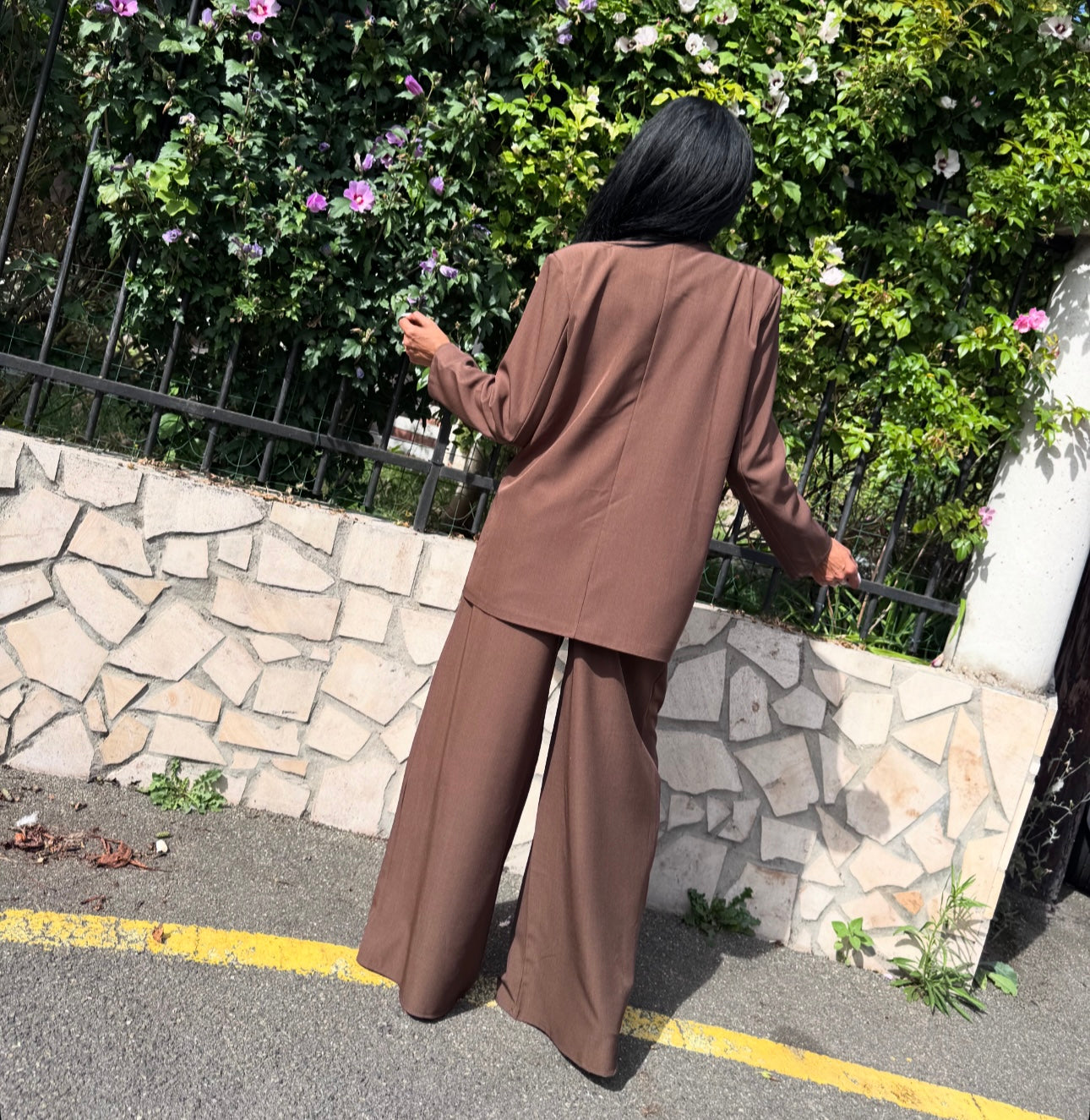 Tailleur LUANA Chocolat