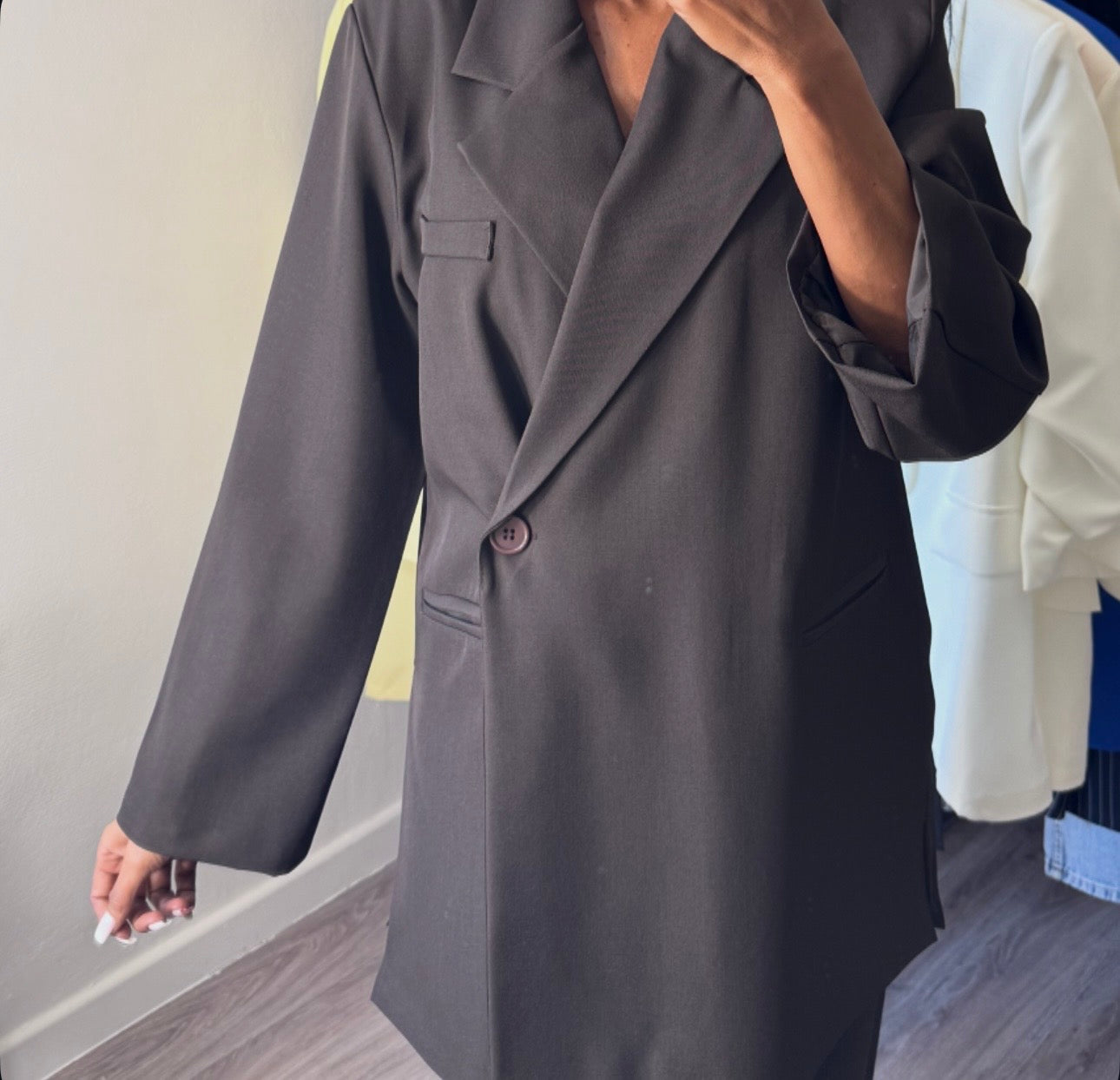 Tailleur LOUBA BRUN ANTHRACITE