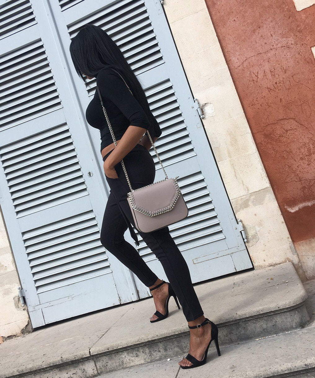 Sac Cuir Modèle ANTEA BLANC ou NUDE