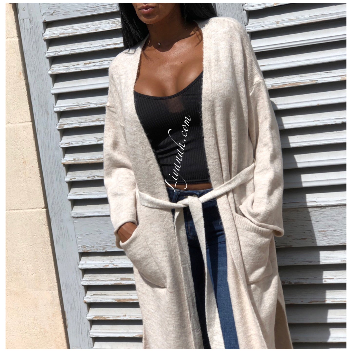 Gilet Modèle MYTAZE ÉCRU