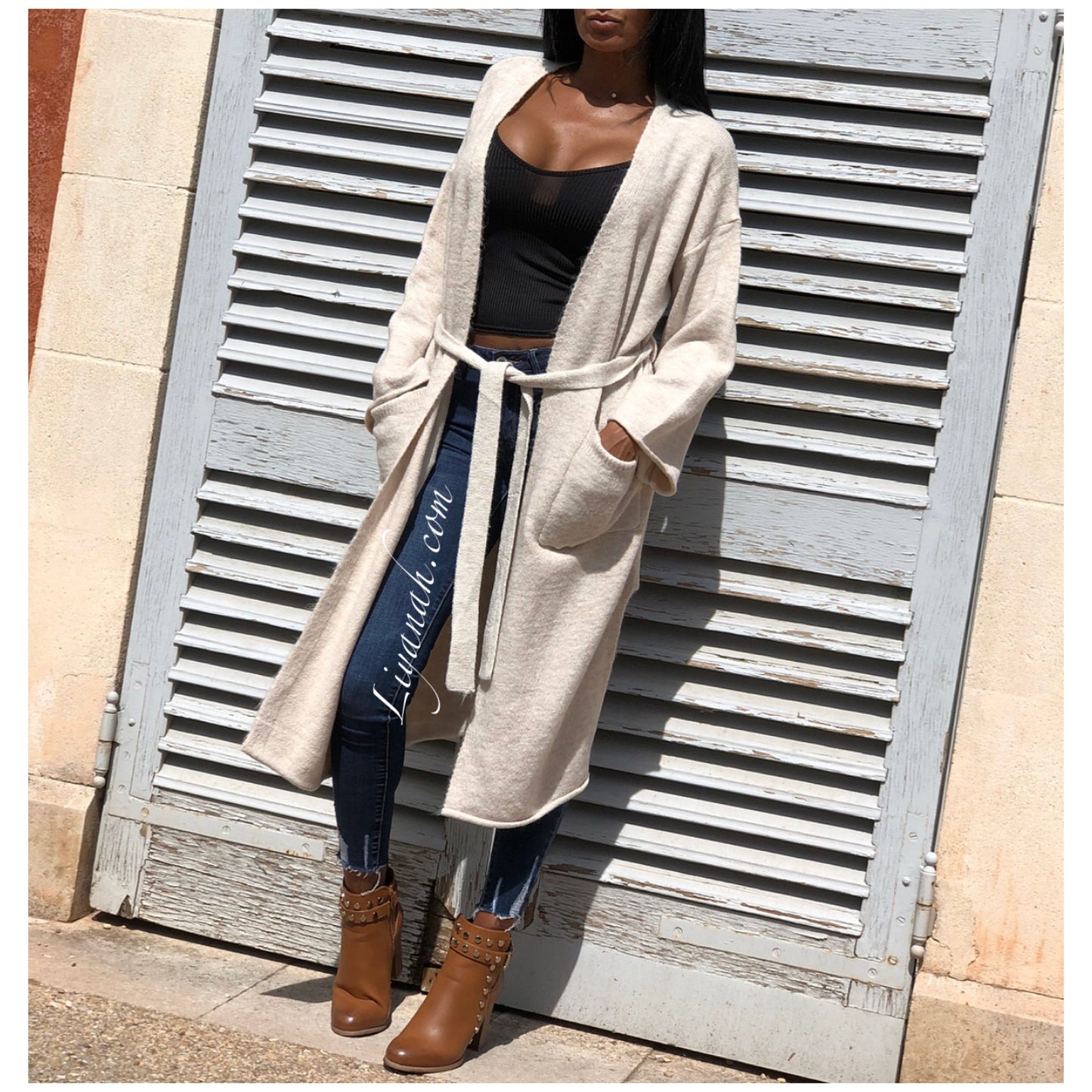 Gilet Modèle MYTAZE ÉCRU