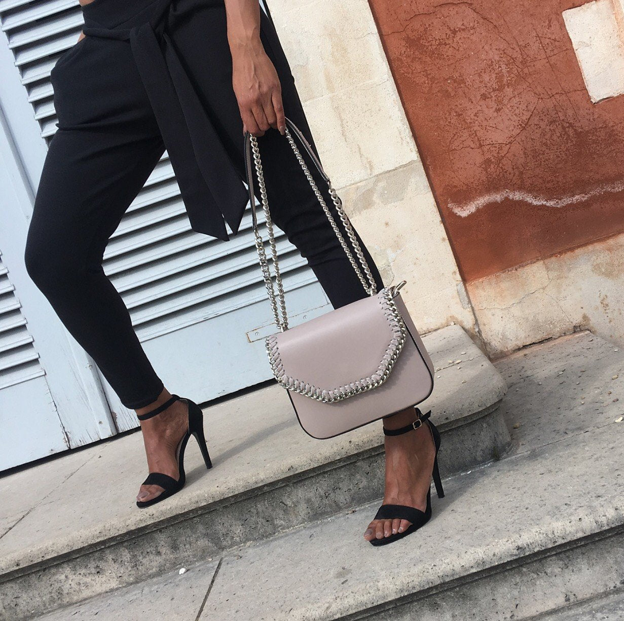 Sac Cuir Modèle ANTEA BLANC ou NUDE