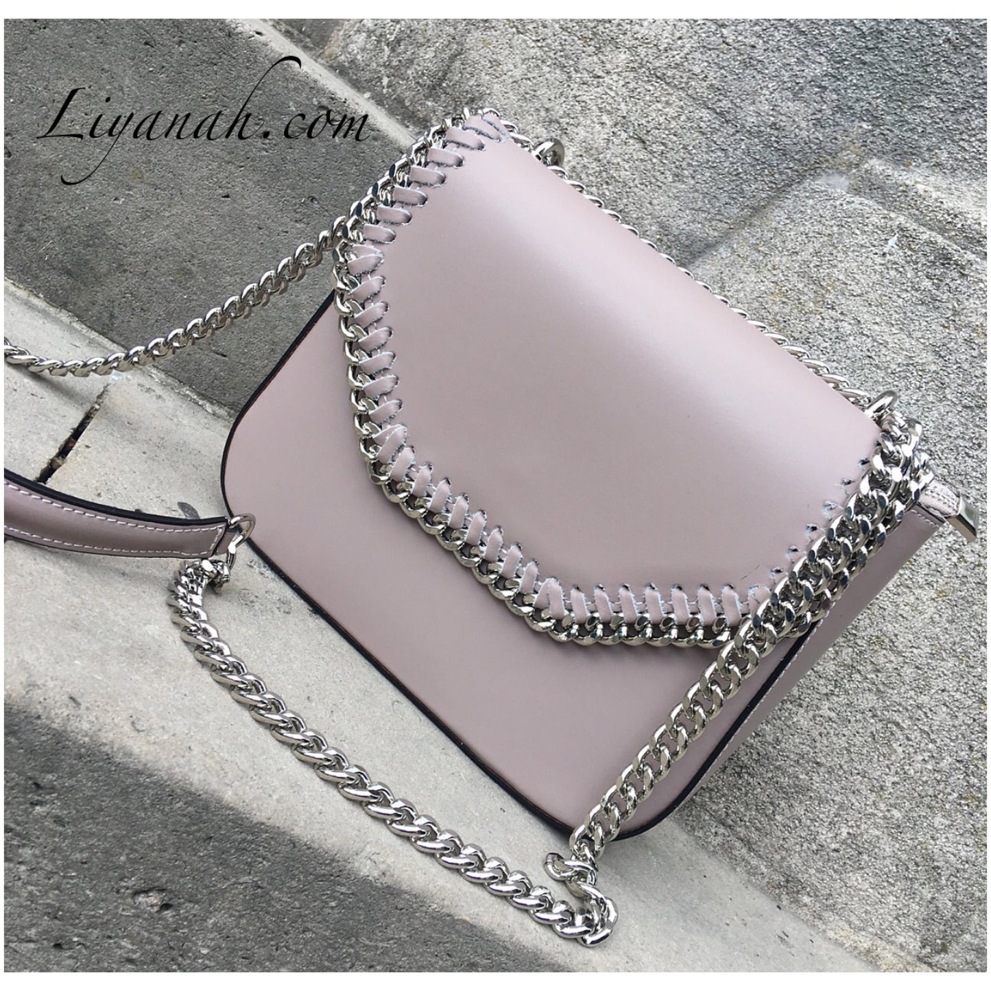 Sac Cuir Modèle ANTEA BLANC ou NUDE