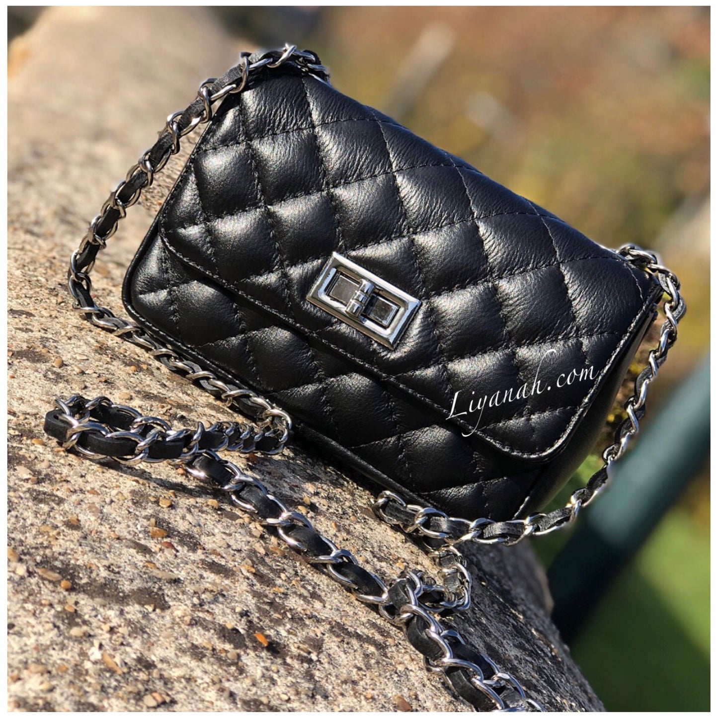 SAC Petit 100% CUIR Modèle ZENARYA NOIR
