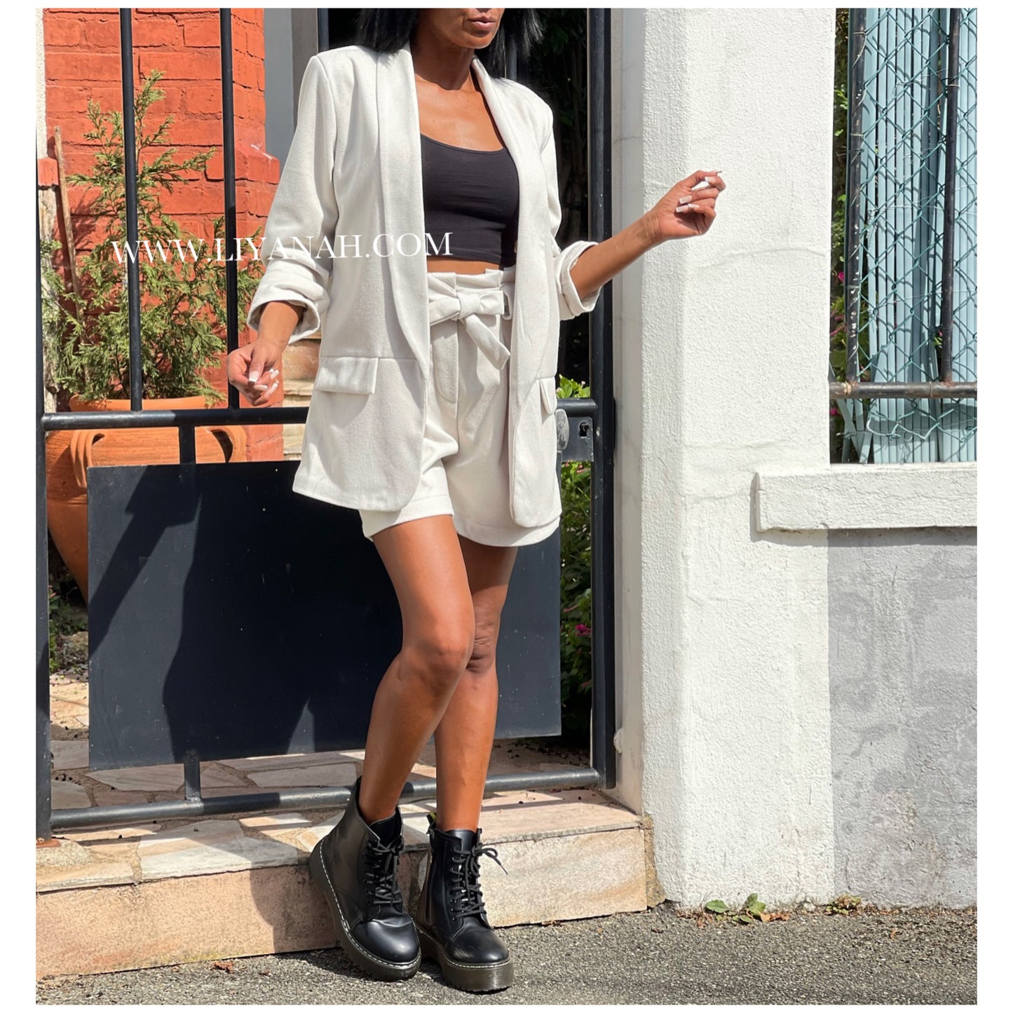 Veste HARA Épaisse Beige Clair ou Beige Foncé