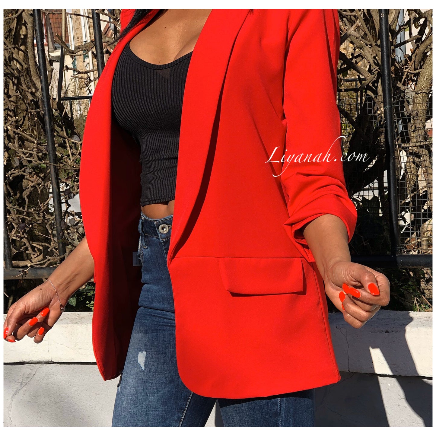 Veste HARA ROUGE