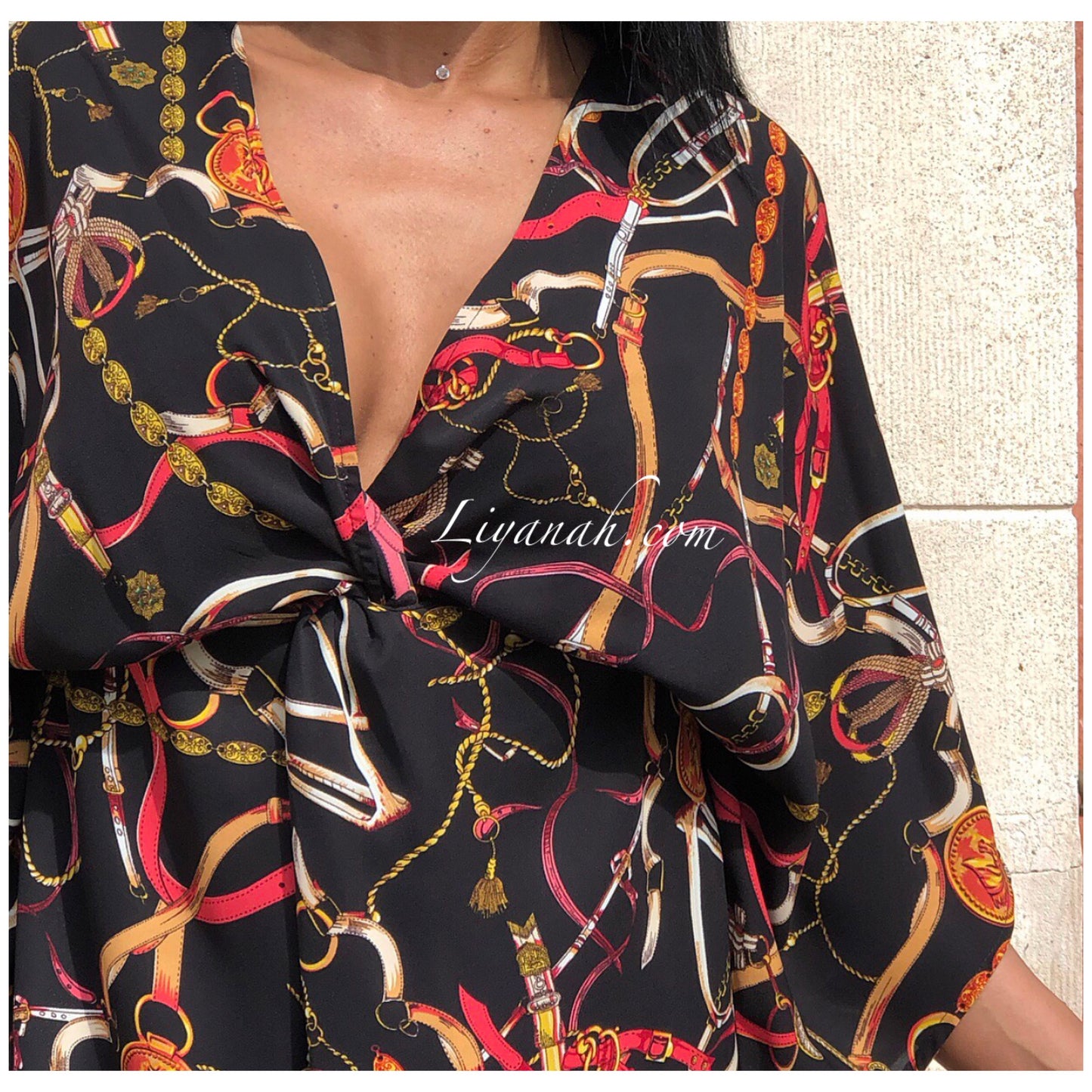Robe Courte Modèle YELYNA À IMPRIMÉES