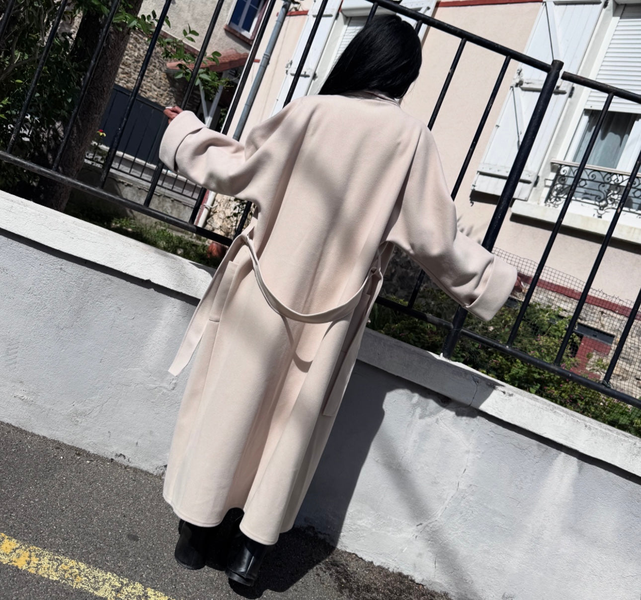 Manteau Oversize LIZA Beige
