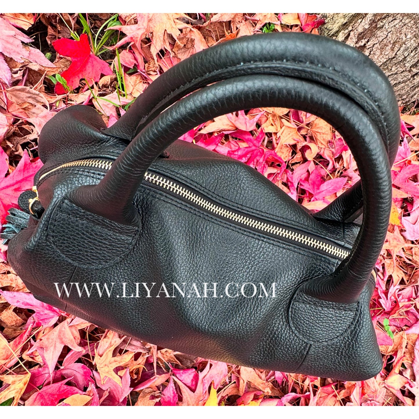 SAC FOURRE-TOUT CUIR OUZOI NOIR