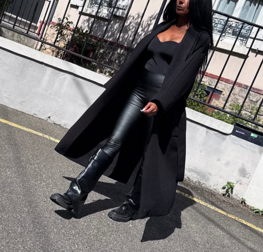 Manteau Oversize LIZA Noir