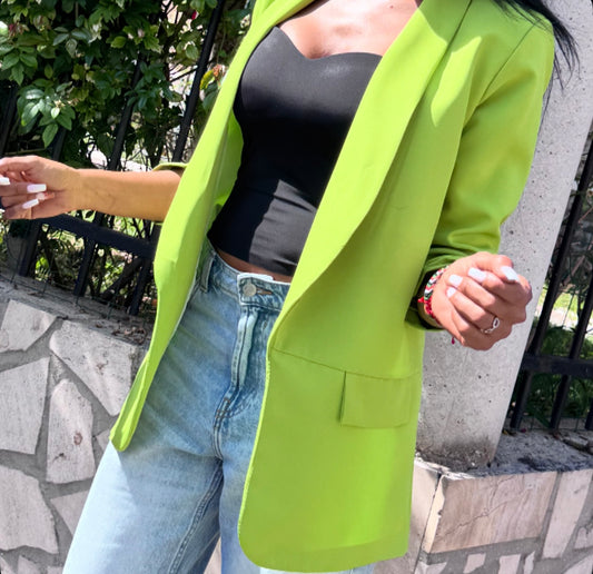 VESTE HARA VERT PISTACHE