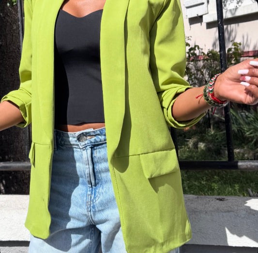 VESTE HARA VERT TILLEUL