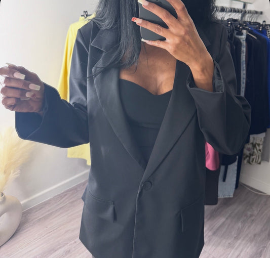 VESTE AMAYA NOIR
