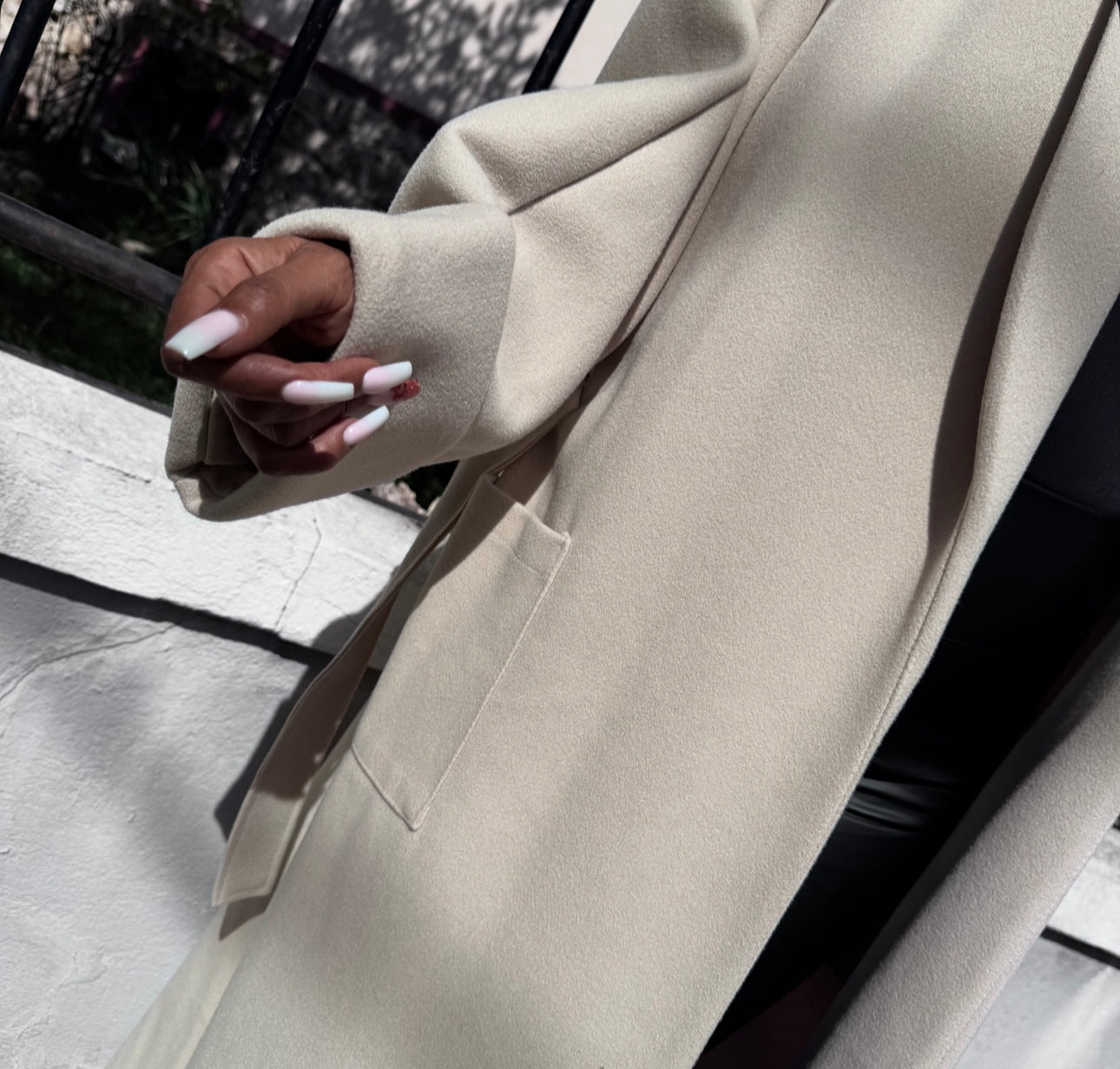 Manteau Oversize LIZA Beige