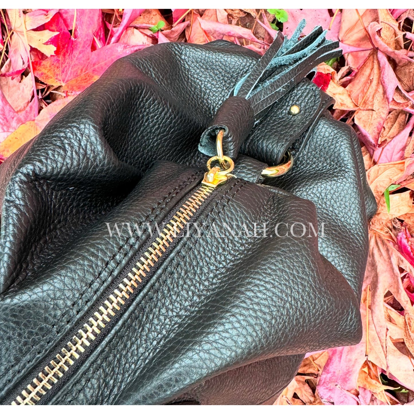 SAC FOURRE-TOUT CUIR OUZOI NOIR