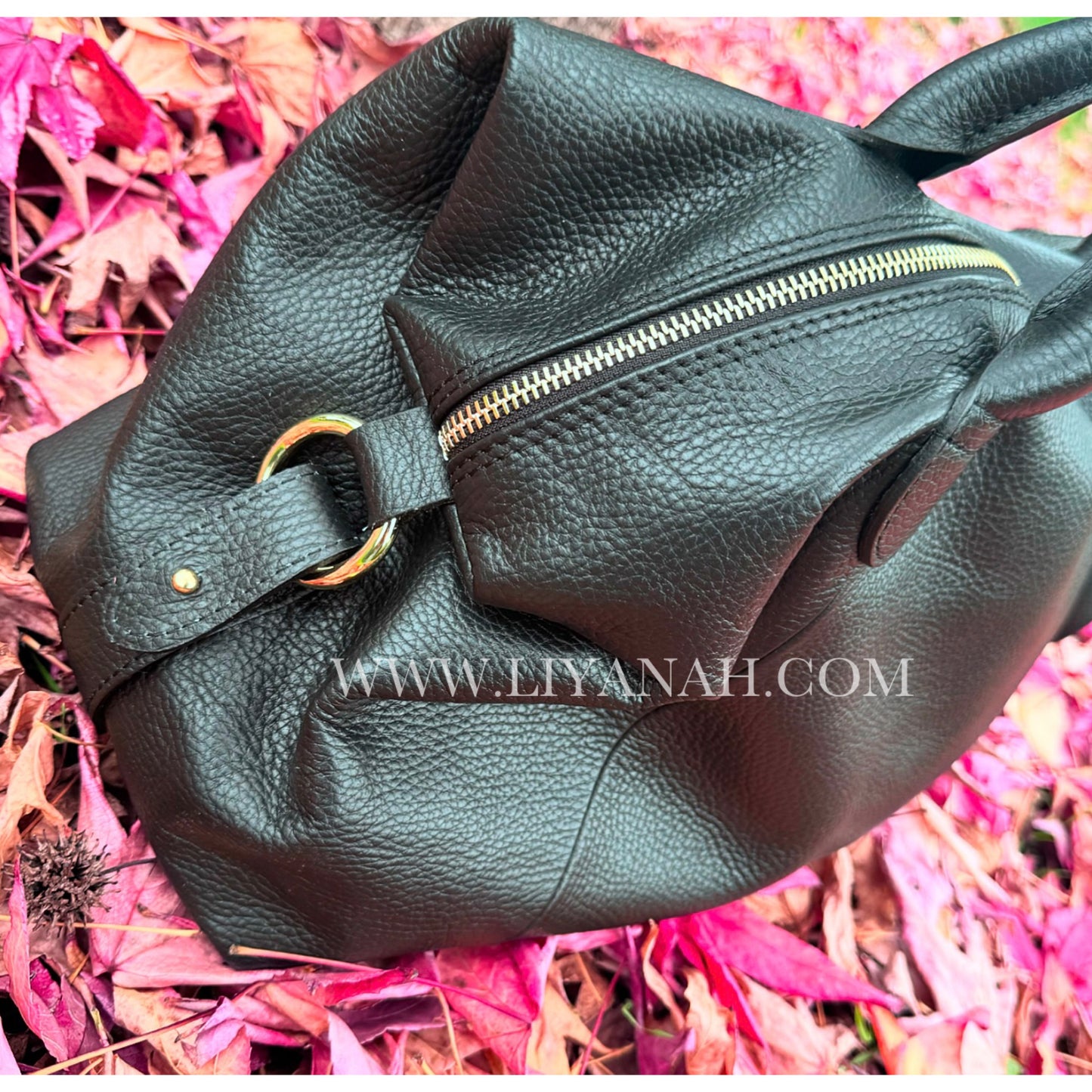 SAC FOURRE-TOUT CUIR OUZOI NOIR