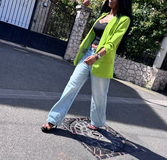 VESTE HARA VERT PISTACHE