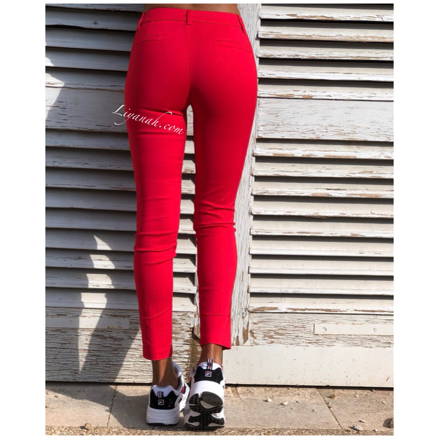 Pantalon Modèle AITA ROUGE