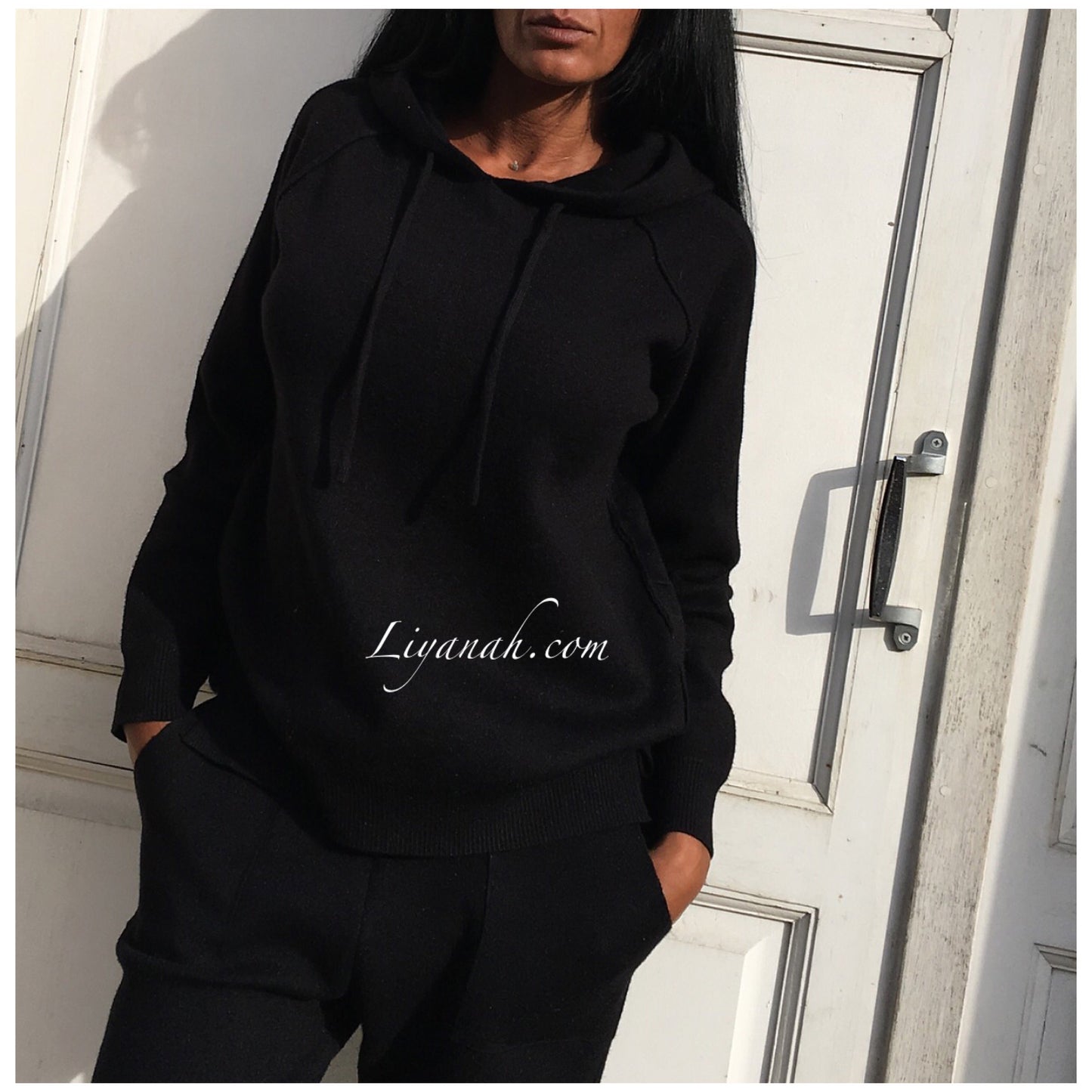 Jogging SAYARA NOIR Pull à capuche + Pantalon