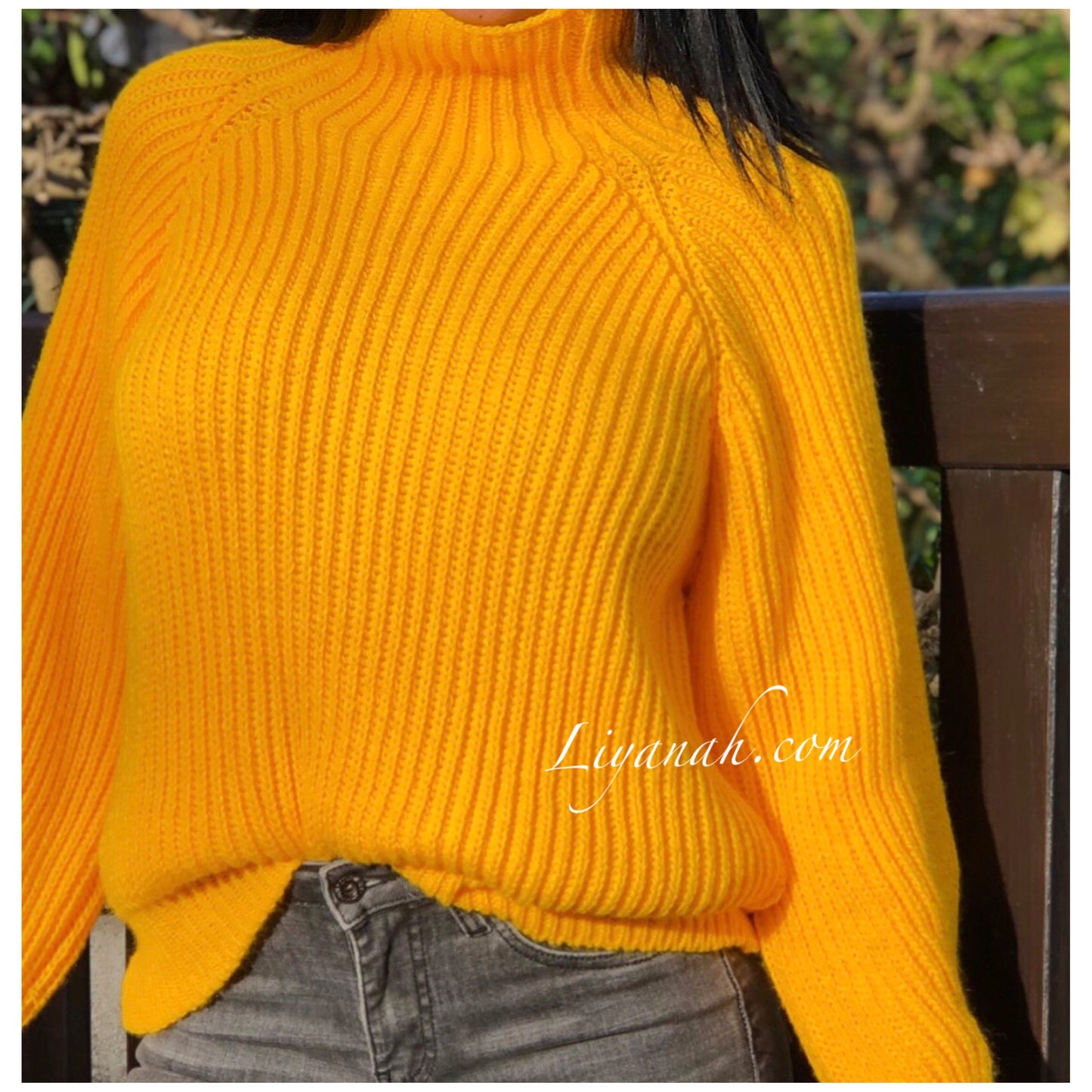 Pull Modèle PAYA JAUNE