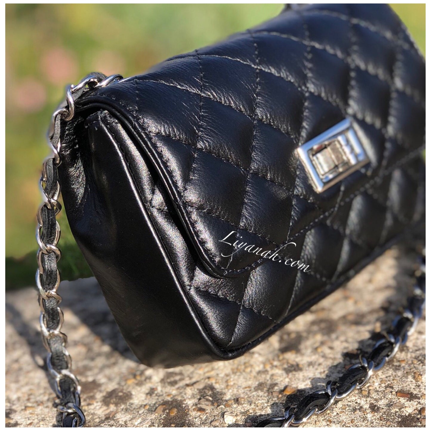 SAC Petit 100% CUIR Modèle ZENARYA NOIR