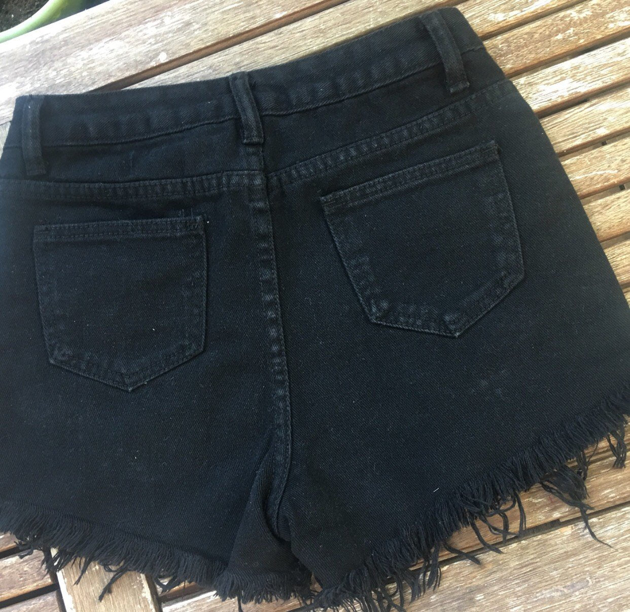 SHORT JEAN NOIR Destroy ALYDA