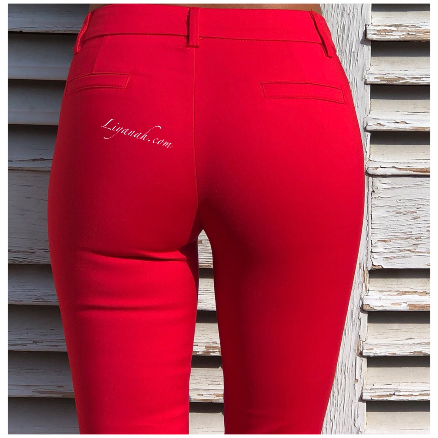 Pantalon Modèle AITA ROUGE