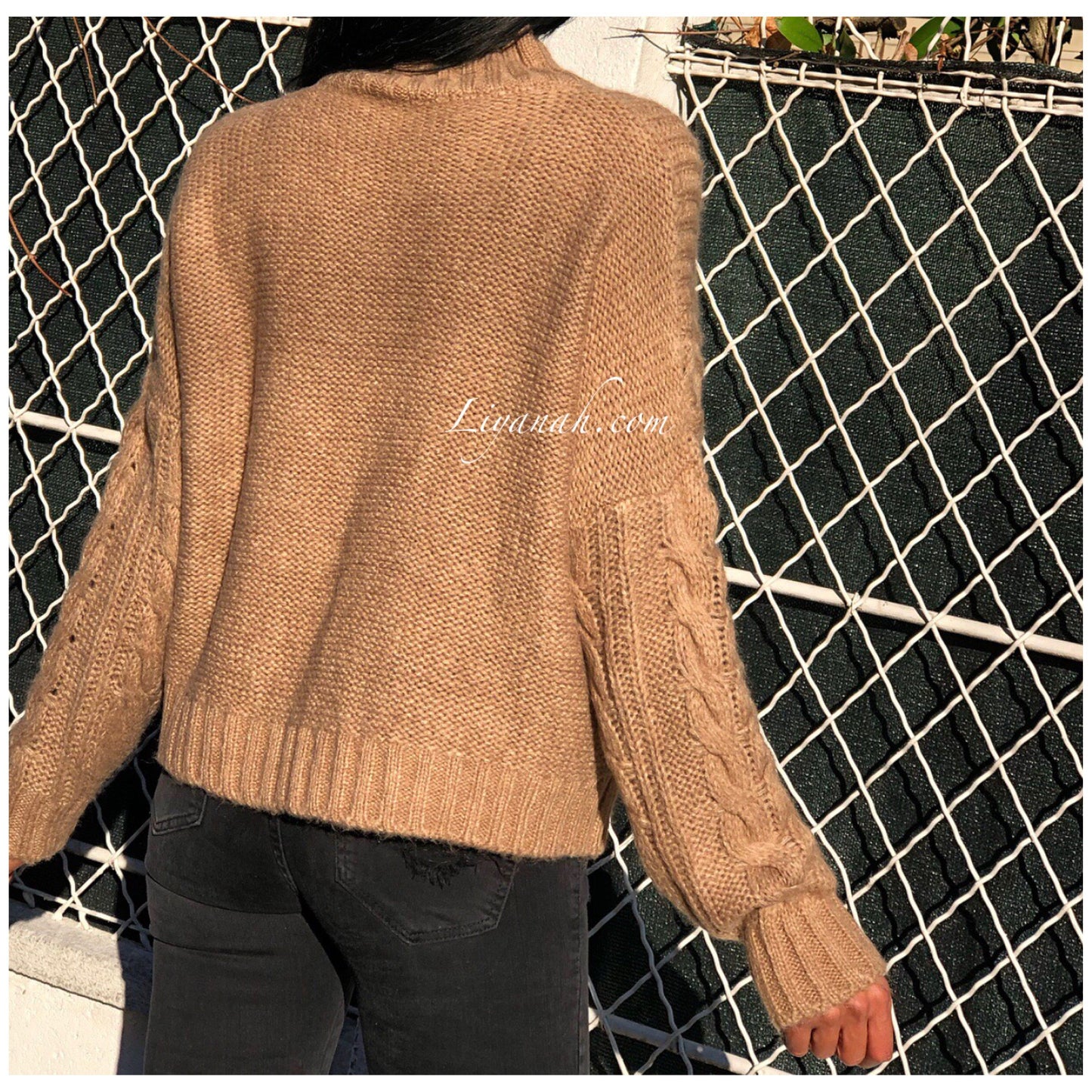 PULL Modèle SYLARYA TAUPE