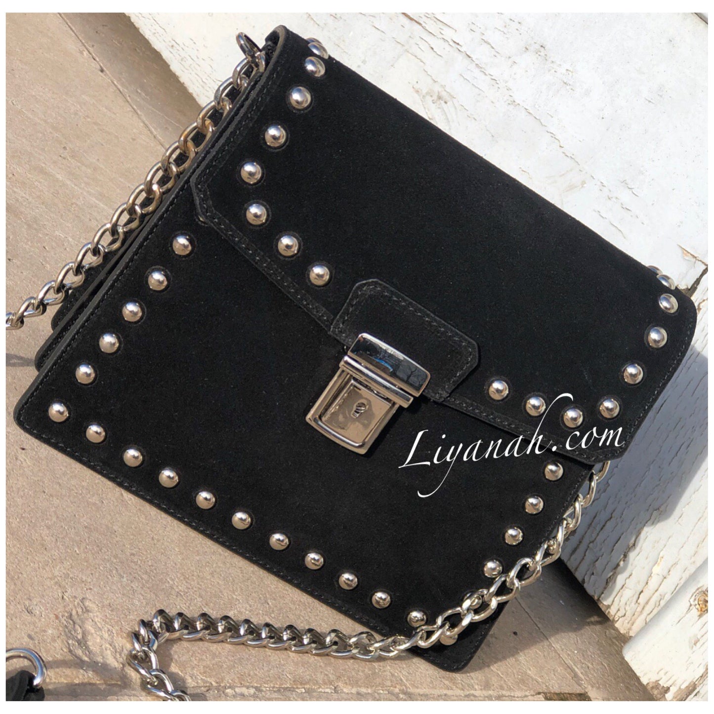 SAC CUIR Petit Modèle ELOUYA NOIR