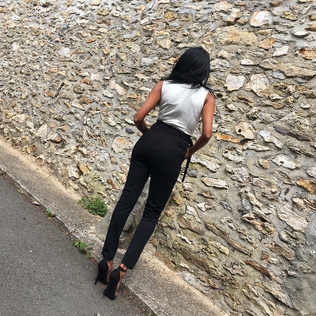 Combi - Pantalon KYLA avec une ceinture à nouer