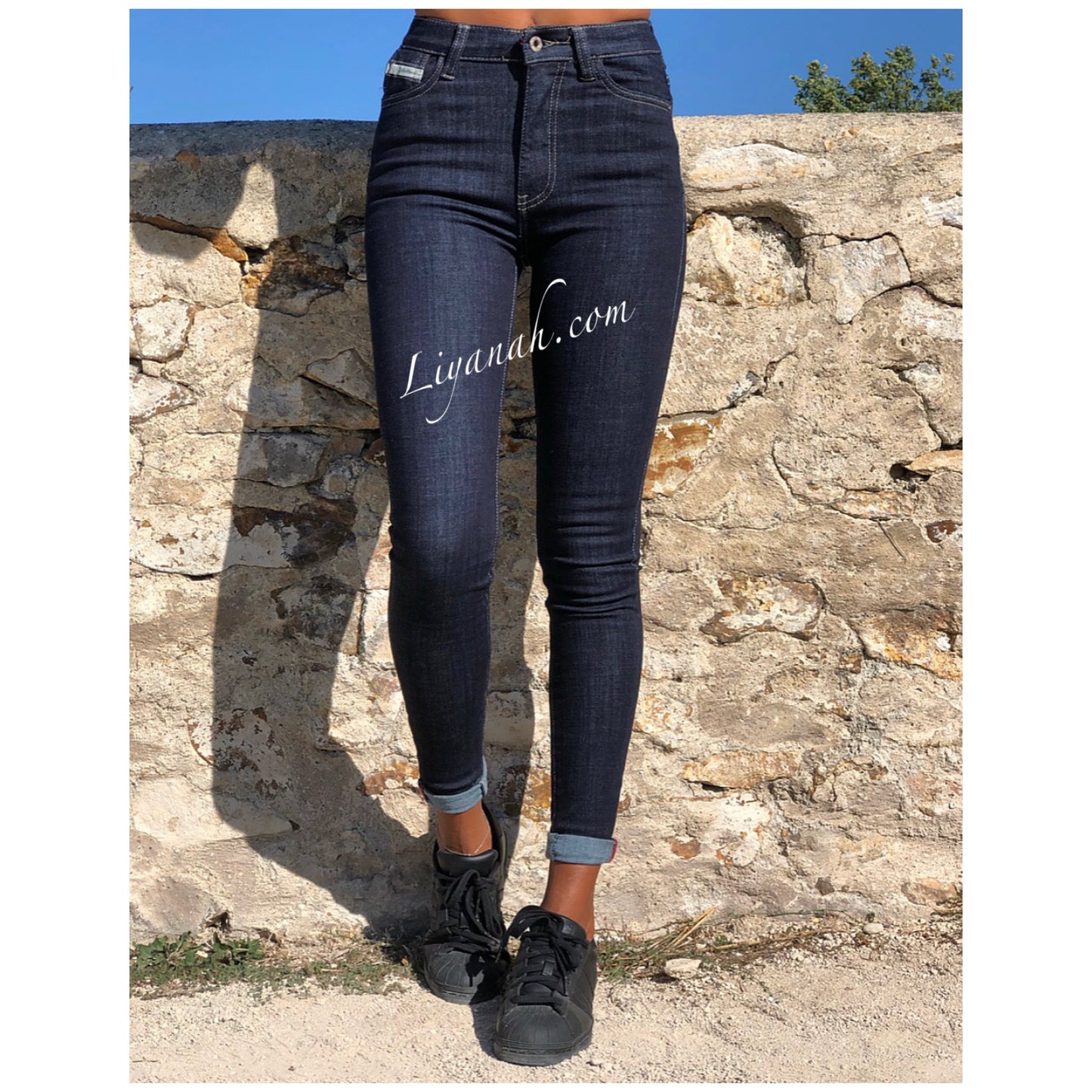 Jean Skinny Modèle BRYALA BRUT TAILLE MI-HAUTE