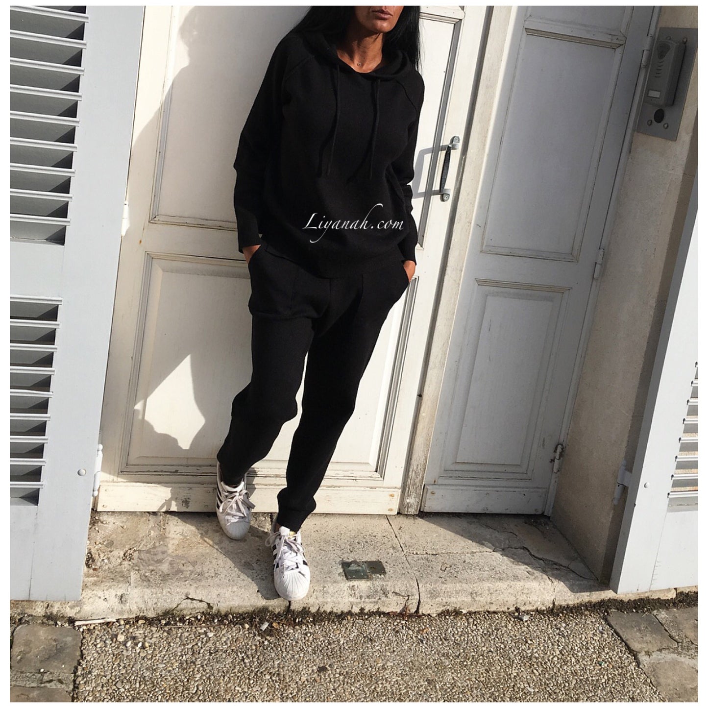 Jogging SAYARA NOIR Pull à capuche + Pantalon