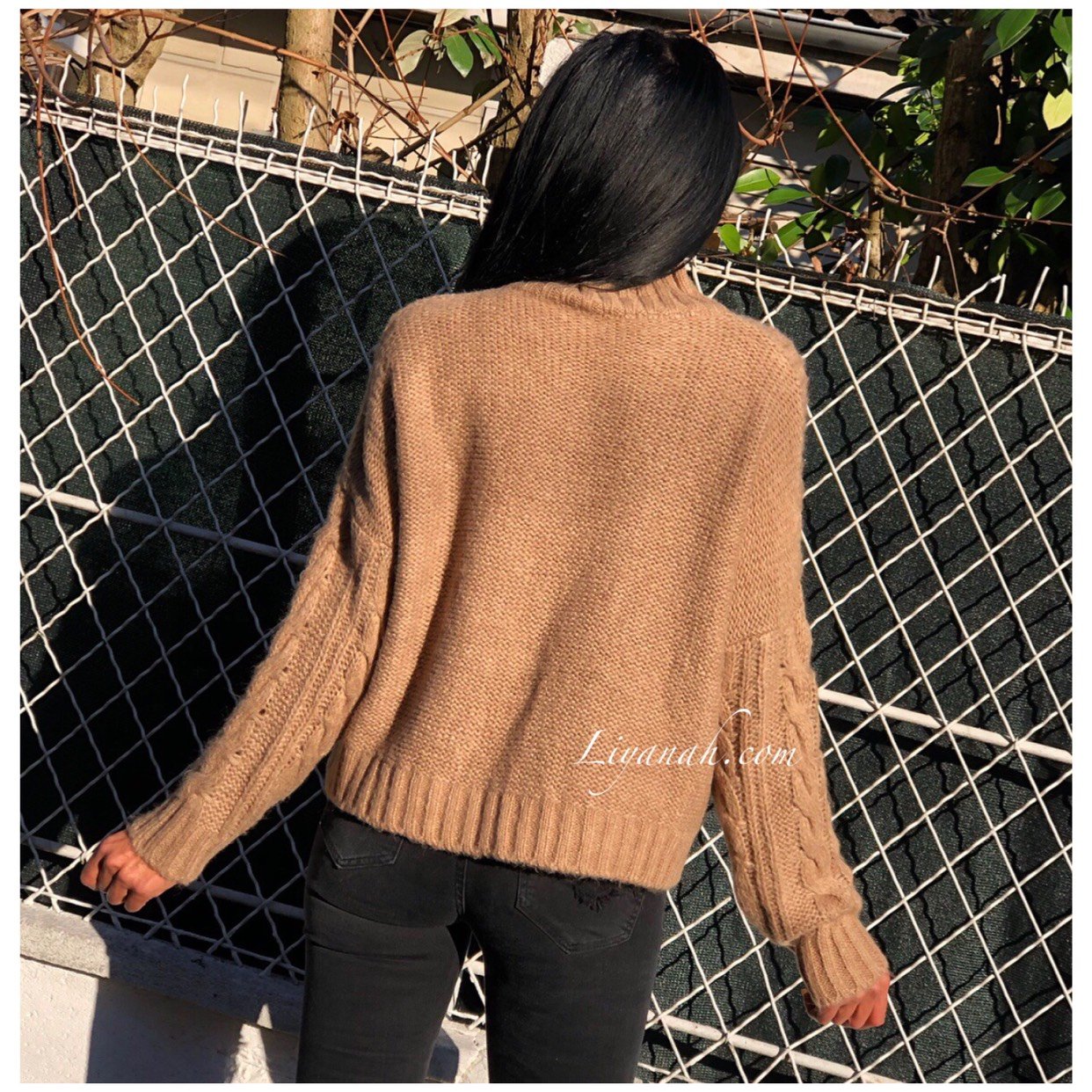 PULL Modèle SYLARYA TAUPE