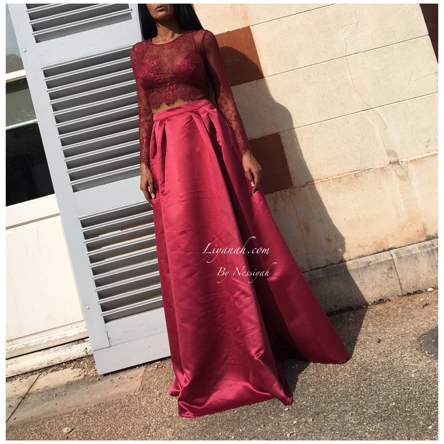 Jupe Princesse Modèle EJA BORDEAUX