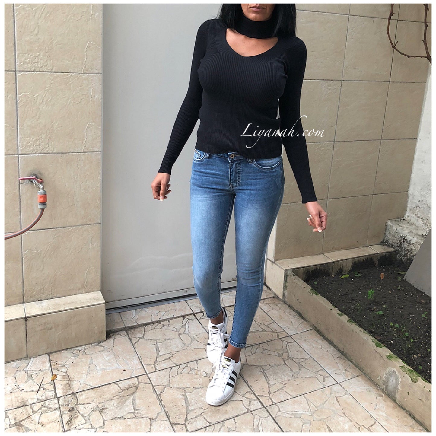 Jean Skinny Modèle CEANE BLUE Taille Basse