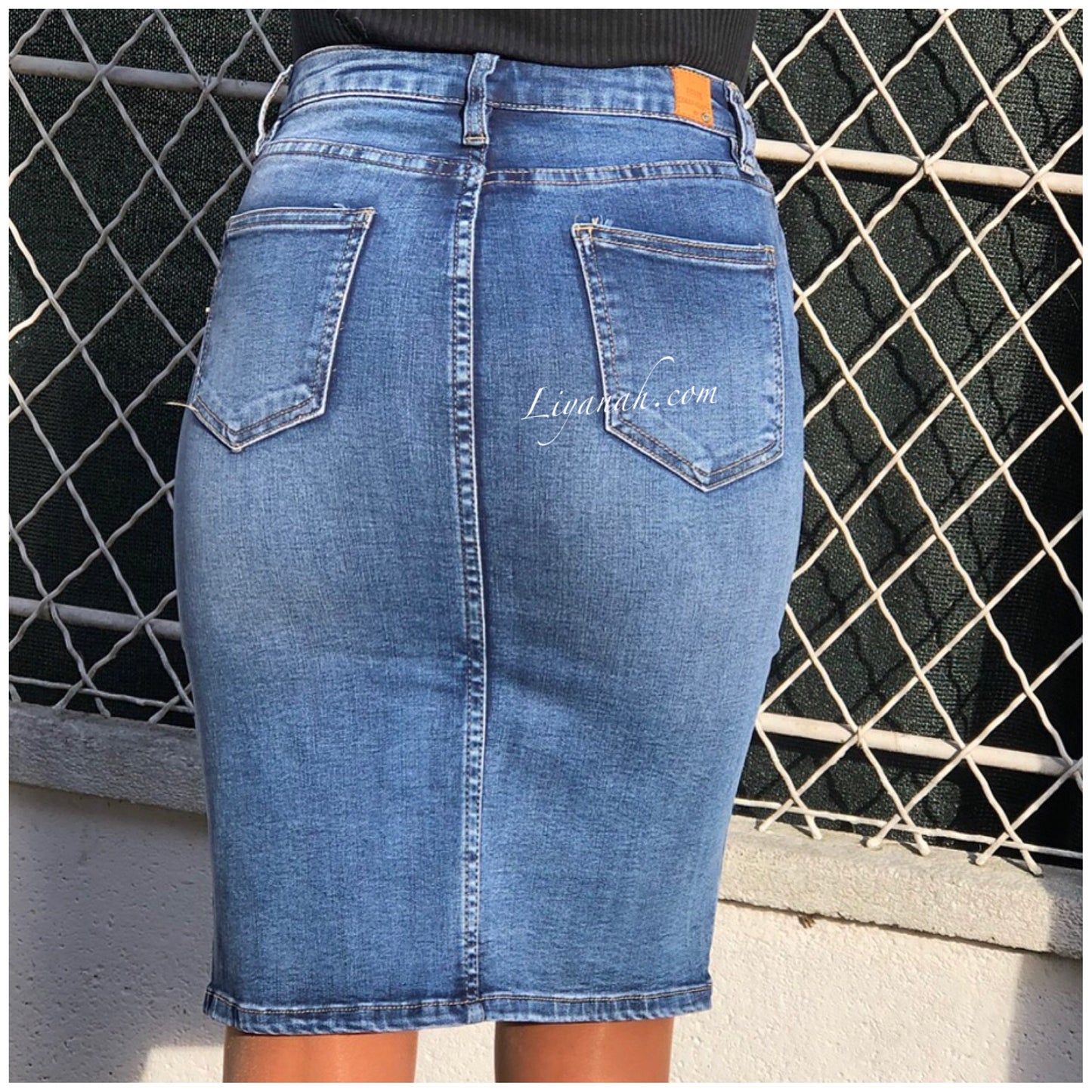 Jupe en Jean Modèle OKYA BLUE