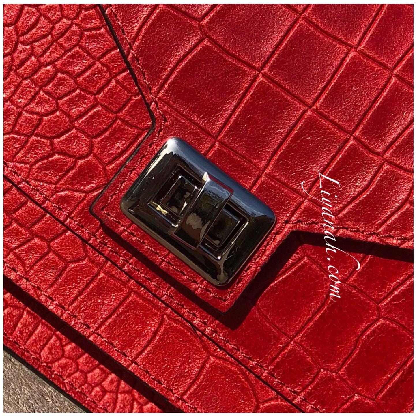 Sac Cuir PETIT Modèle EVYA ROUGE